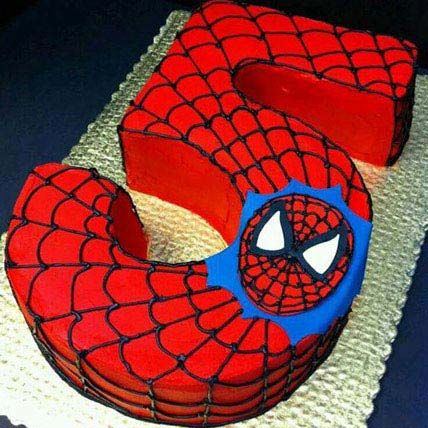 Spiderman Birthday Treat: Kids Birthday Cake