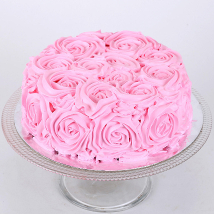 Floral Chocolate Cake:  Women's Day Cake