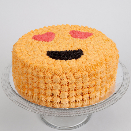 Love Smiley Cake: Wedding Anniversary Cake