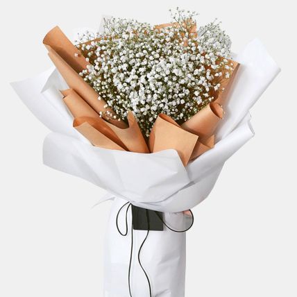 Happy Baby Breath Bouquet: Gifts for Him
