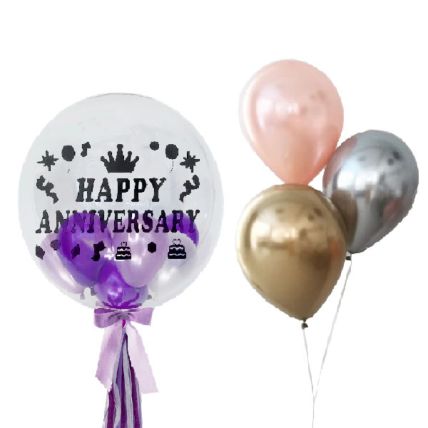 Anniversary Balloon Bouquet: 