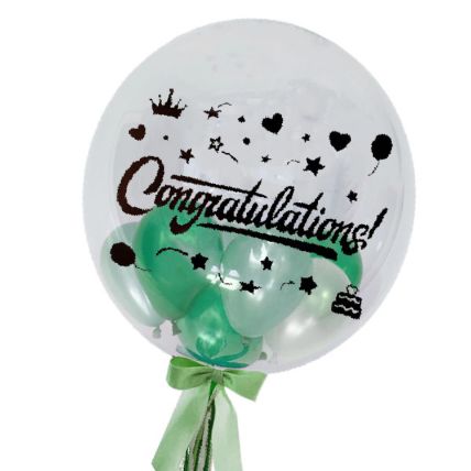 Congratulation Mini Balloons In Balloon: Balloon Decorations 