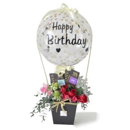 Godiva Birthday Joy: Balloon Decorations 