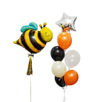 Bee Bee Balloons Bunch: 