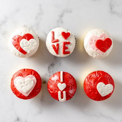 Expression of Love Cupcakes: Valentines Day Gifts