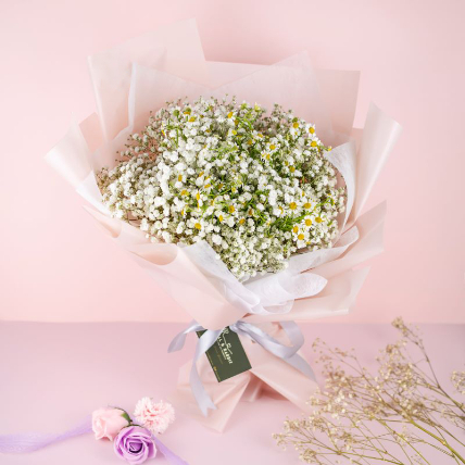 Beautiful Dammy Bouquet:  Flowers for Wife