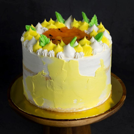 Delectable Mango Passion Cake: Theme Cakes