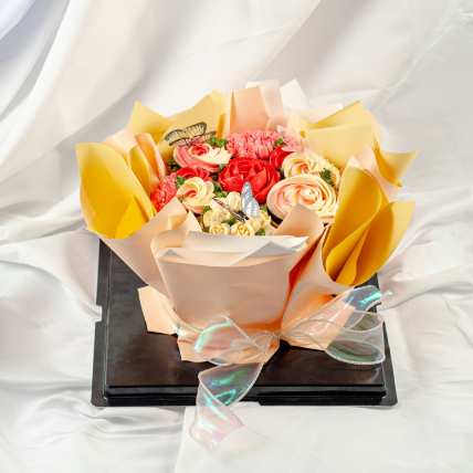 Flower Cupcake Bouquet: Mother's Day Gifts