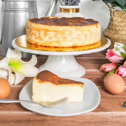 Basque Burnt Cheesecake:  Cake Delivery