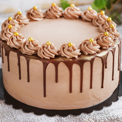 Chocolate Fudge Cake:  Housewarming Cake