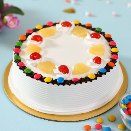 Pineapple Gems Cake: Birthday Cake Delivery