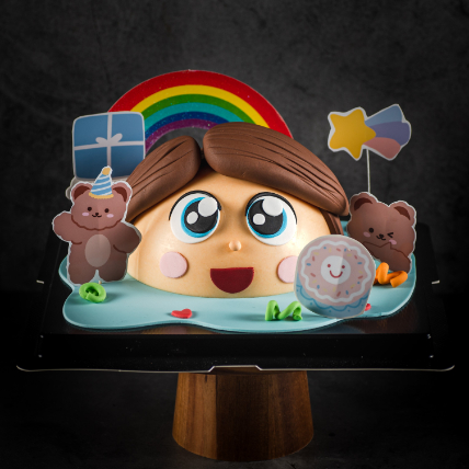 Playful Boy Chocolate Pinata Cake: Theme Cakes