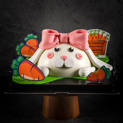 Rabbit Chocolate Pinata Cake: Cartoon Cakes