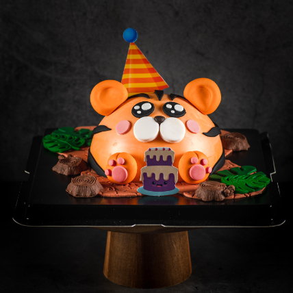 Tiger Chocolate Pinata Cake: Birthday Cakes For Kids