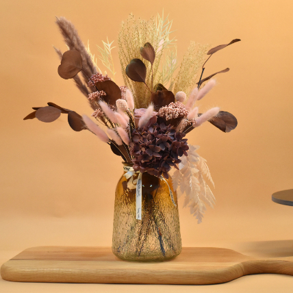 Classic Mixed Flowers Jar Arrangement: Luxury Flowers