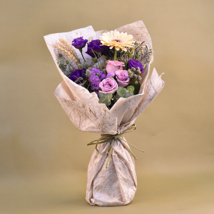 Opulent Mixed Flowers Bouquet: Gifts for Him