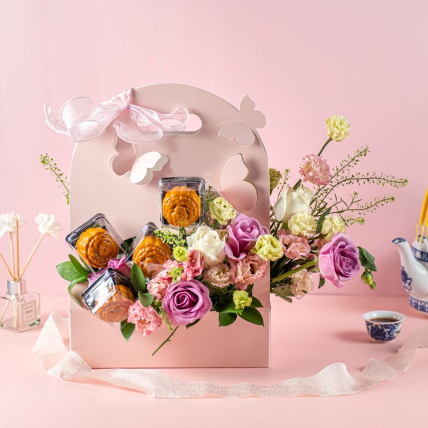 Song Dynasty Mooncake Flower Box: Gift Ideas For Friends