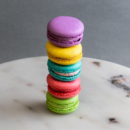 Assorted Macarons- 5 Pcs: Gifts Under 99 RM