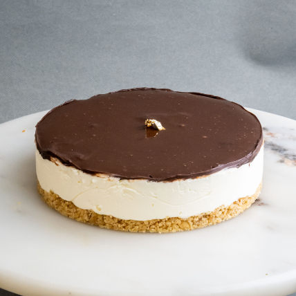 Chocolate Ganache Cheesecake:  Cake for Boyfriend
