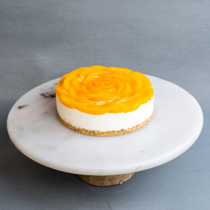 Peach Cheesecake:  Cake Delivery