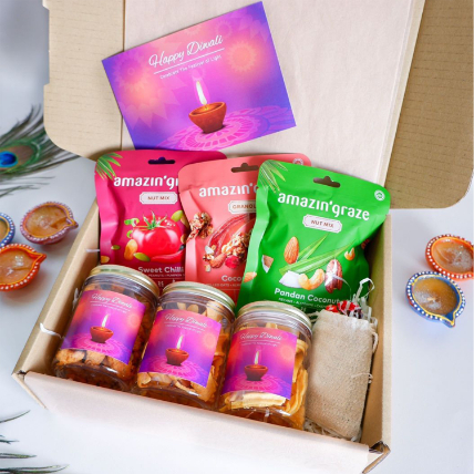Bright & Joyous Deepavali Gift Set:  Gift Hampers