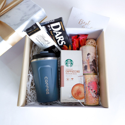 Coffee & Tea Break Gift Set:  Gift Hampers