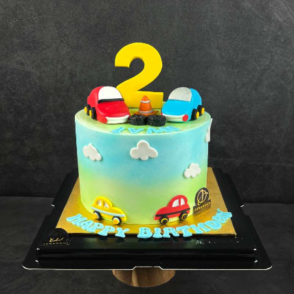 3D Cars Cake:  Cake Delivery