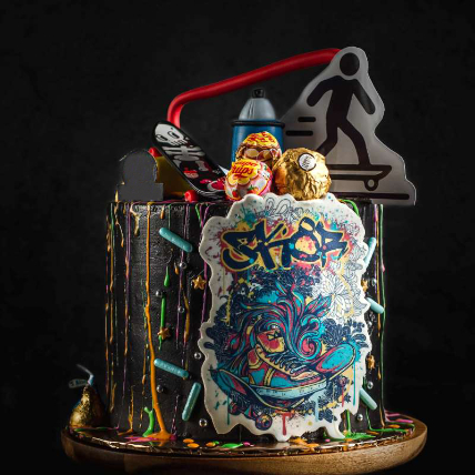 Arte Skateboard Cake: Designer Cakes 