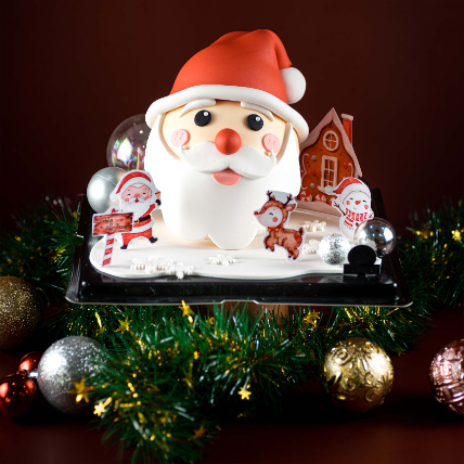 Santa Claus Chocolate Pinata: Xmas Cakes