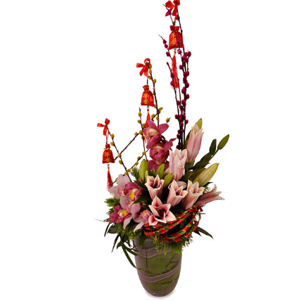 Fabulous Year Floral Arrangements: Chinese New Year Gifts