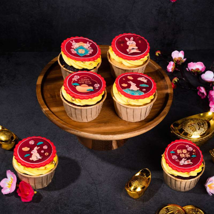 New Year Season Cupcakes: Chinese New Year Gifts