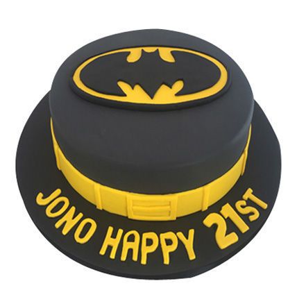 Batman Fondant Cake 1.5Kg