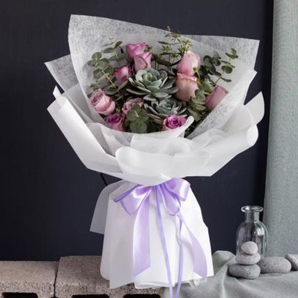 Purple Kiss Bouquet Standard