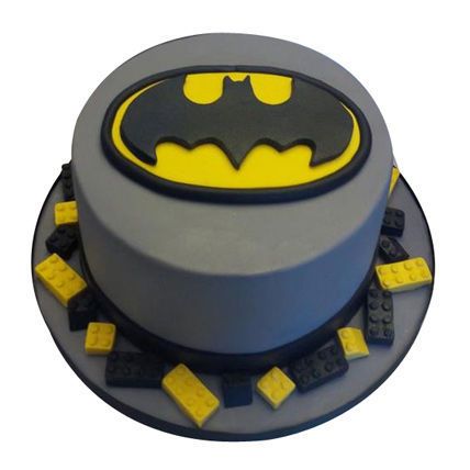 Round Batman Cake 1Kg