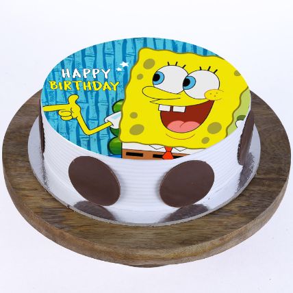 Spongebob Photo Cake 1.5Kg