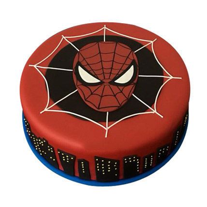 Superb Spiderman Cake Black Forest 1Kg