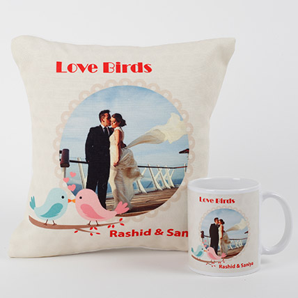 Love Birds Personalized Combo