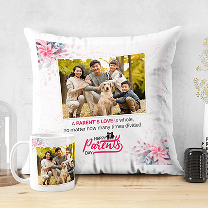 Parents Love Is Whole Personalised Cushion Mug