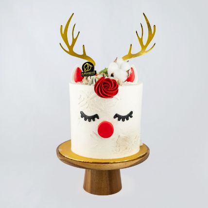 Rudolph Reindeer Oreo Chocolate Cake