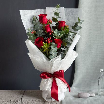 Red Rouge Bouquet Deluxe