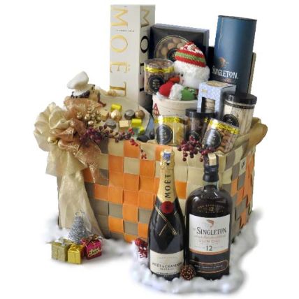 Merry Christmas Eat And Drink Hamper