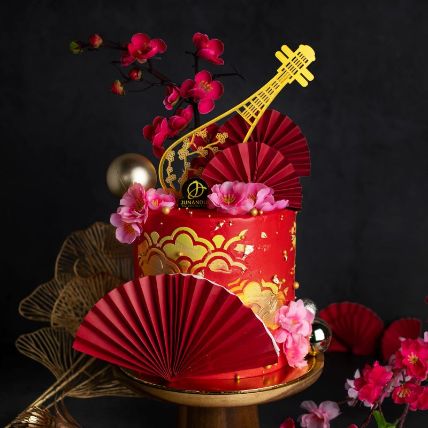 Oriental Ruby Strawberry Cake