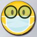 Nerd Mask Emoji Chocolate Cake 1.5Kg