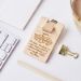Personalised Wooden Card Shape Usb Flash Drive 16 Gb