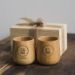 Personalised Wooden Couple Cup Set