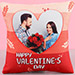 Happy Valentines Personalised Cushion