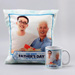 Personalised Cushion Mug Combo For Papa