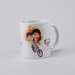 Personalised Friends On Cycle Cushion Mug