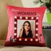 Personalised Women Day Greetings Cushion
