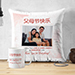 Thank You For Everything Personalised Cushion Mug For Parents Day